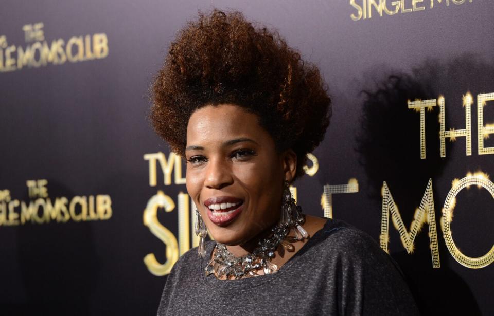 Musician Macy Gray attends the premiere Of Tyler Perry’s “The Single Moms Club” at ArcLight Cinemas Cinerama Dome on March 10, 2014 in Hollywood, California. (Photo by Jason Merritt/Getty Images)