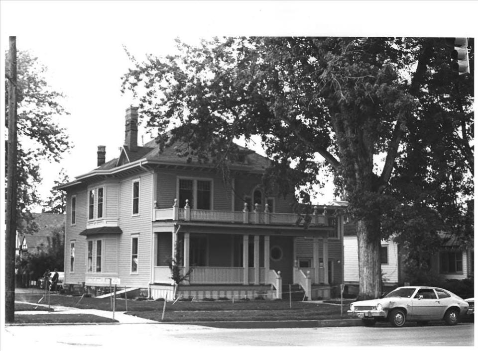The Peter Anderson House pictured around 1979 when it was successfully nominated for the National Register of Historic Places.