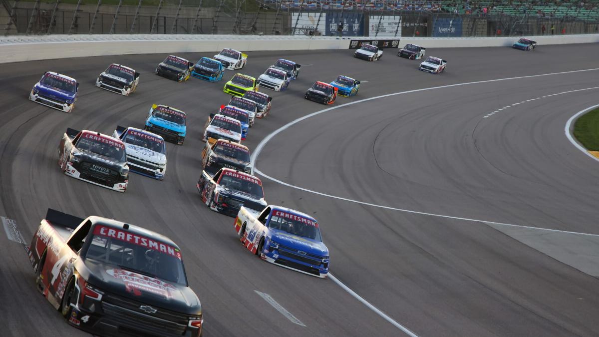 NASCAR Cup, Truck Saturday schedule at Kansas Speedway – Yahoo Sports