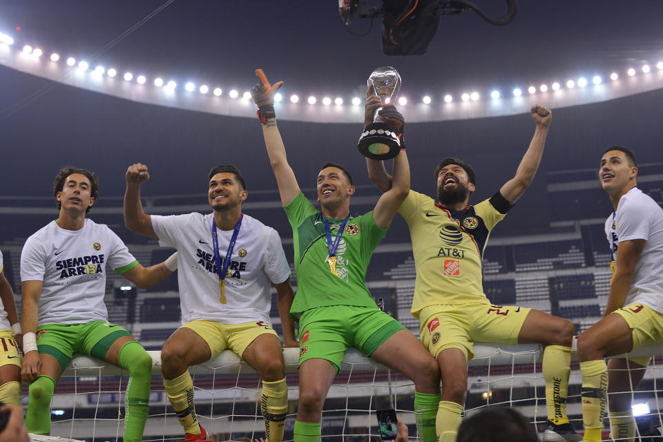 CIUDAD DE MEXICO, MEXICO – DICIEMBRE 16: durante el juego de vuelta de la Final del Torneo Apertura 2018 de la Liga Bancomer MX en el Estadio Azteca el 16 de Diciembre 2018 en la Ciudad de Mexico, Mexico (Foto: Jaime Lopez/JAM MEDIA)