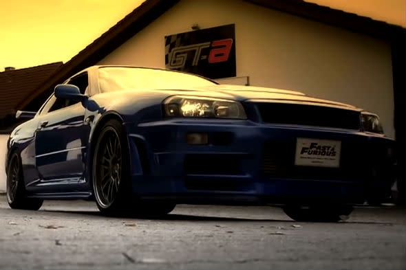 Paul Walker Nissan Skyline up for sale