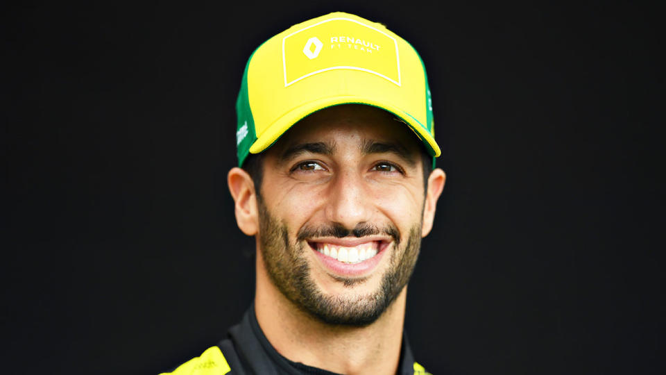 Pictured here, Renault Formula One driver Daniel Ricciardo.
