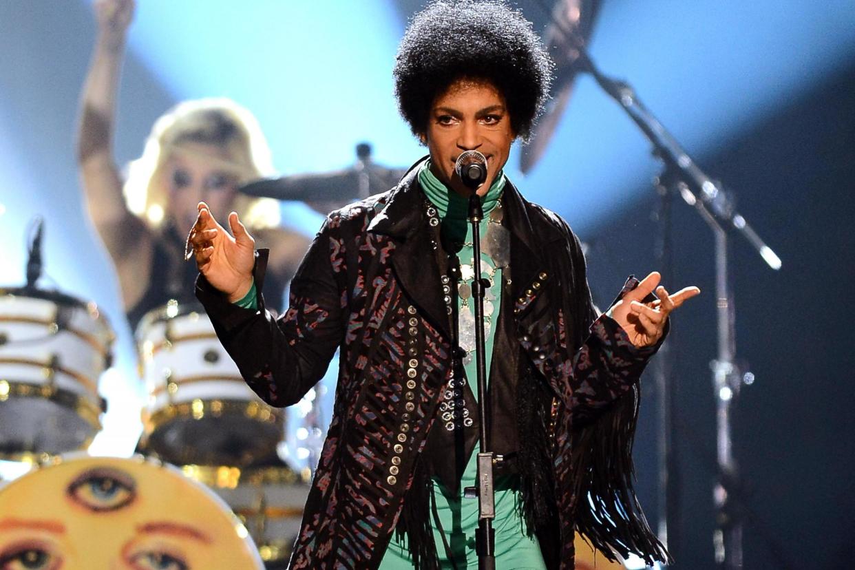 Prince performs during the 2013 Billboard Music Awards on 19 May 2013 in Las Vegas, Nevada: Ethan Miller/Getty Images