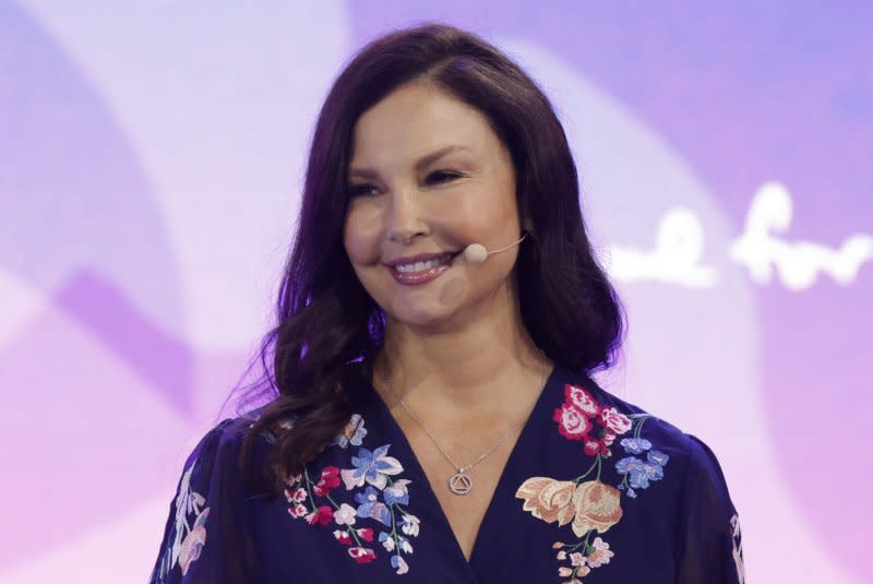 Ashley Judd discussed her late mom, Naomi Judd, and her own mental health journey at the launch of the National Strategy for Suicide Prevention. File Photo by John Angelillo/UPI