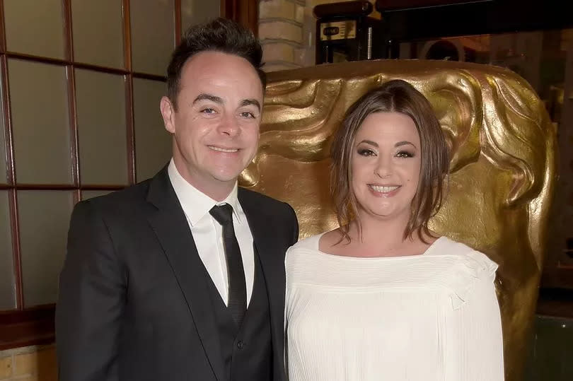 Ant McPartlin and Lisa Armstrong attend the British Academy Television Craft Awards at The Brewery on April 26, 2015 in London, England.