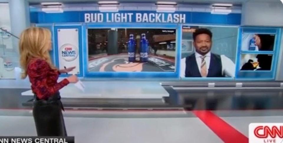 CNN host misgenders Dylan Mulvaney during segment on Bud Light boycott (CNN)