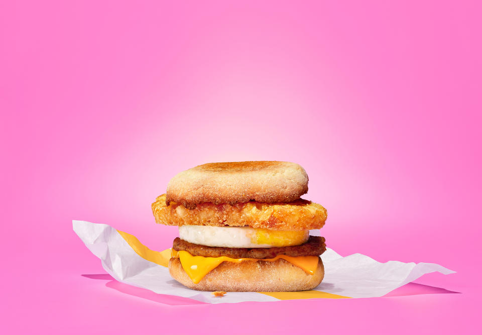 McDonald&#39;s Hash Brown McMuffin will be available starting Jan. 31 for a limited time. (Photo: McDonald&#39;s)