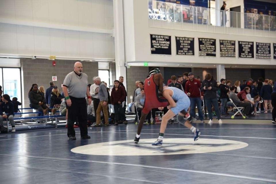 Northfield Mount Hermon's Colby MacIntosh, of Brockton and Marshfield.