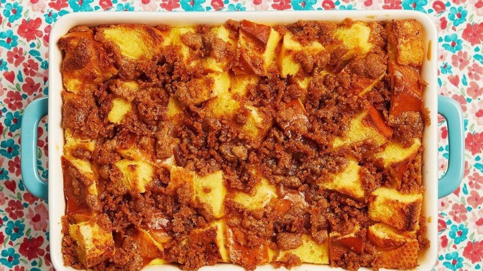 cinnamon baked french toast casserole