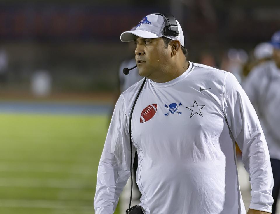 Westlake coach Tony Salazar says his players are aware of Hasson's medical history, but they also see that the retired doctor attends every practice and every game. "It's a comforting feeling to walk on the practice field every day and we see him," senior offensive lineman Tyler Knape said. "I can't put a price on that."