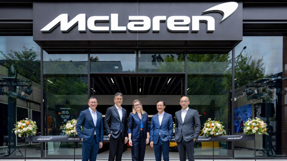McLaren台中展示暨服務中心正式開幕。(圖片來源 / Mclaren)