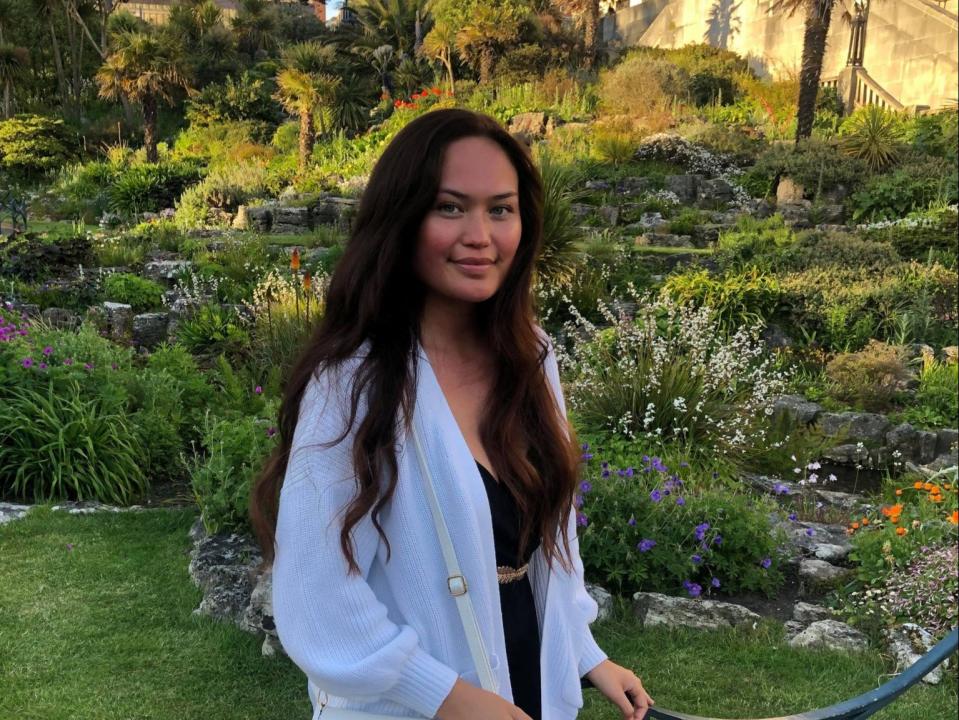 Caleb-Jade Tuera said she was ‘extremely worried’ about her finances, as without a visa extension she will not be able to work lawfully in the UK from 30 June (Caleb-Jade Teura)