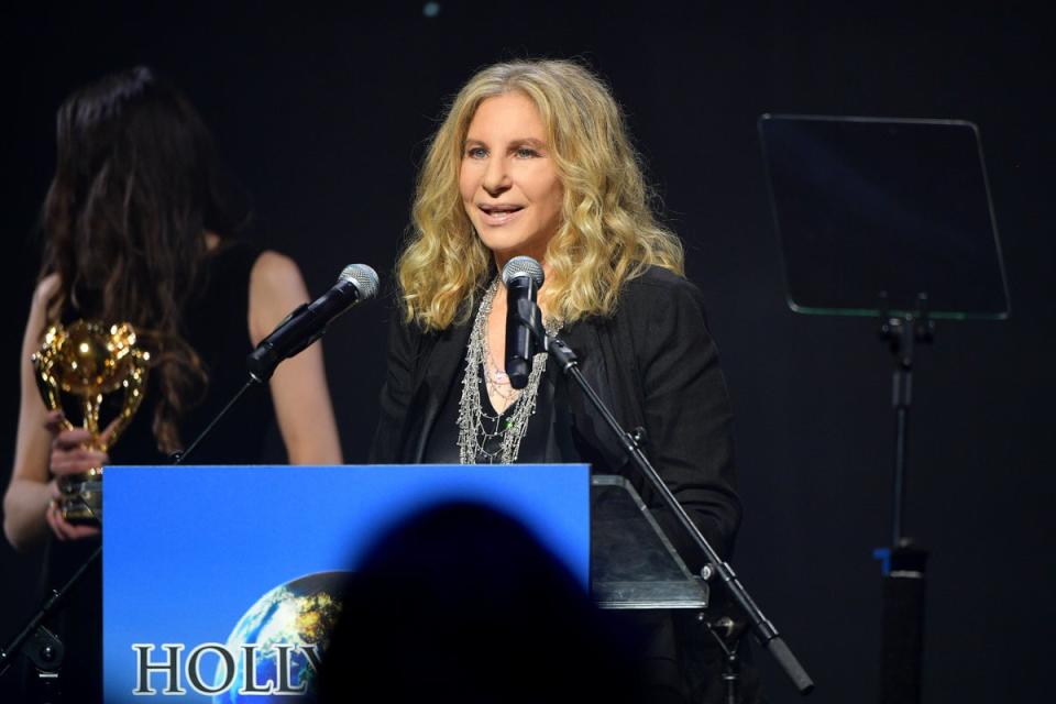 Fotografía de Streisand en 2019 (Getty Images for UCLA Institute)