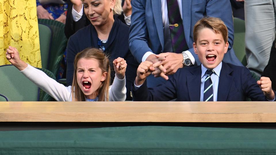 Księżniczka Shalott i książę George na Wimbledonie