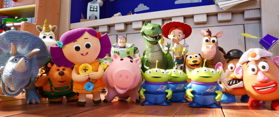 Bonnie's toys face a Woody-free future in wherever the 'Toy Story' franchise goes next (Photo: Walt Disney Studios Motion Pictures / courtesy Everett Collection)