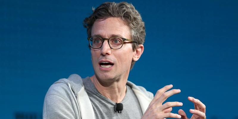 Jonah Peretti, Founder and CEO, Buzzfeed, speaks at the Wall Street Journal Digital Conference in Laguna Beach, California, U.S. October 18, 2017. REUTERS/Lucy Nicholson 