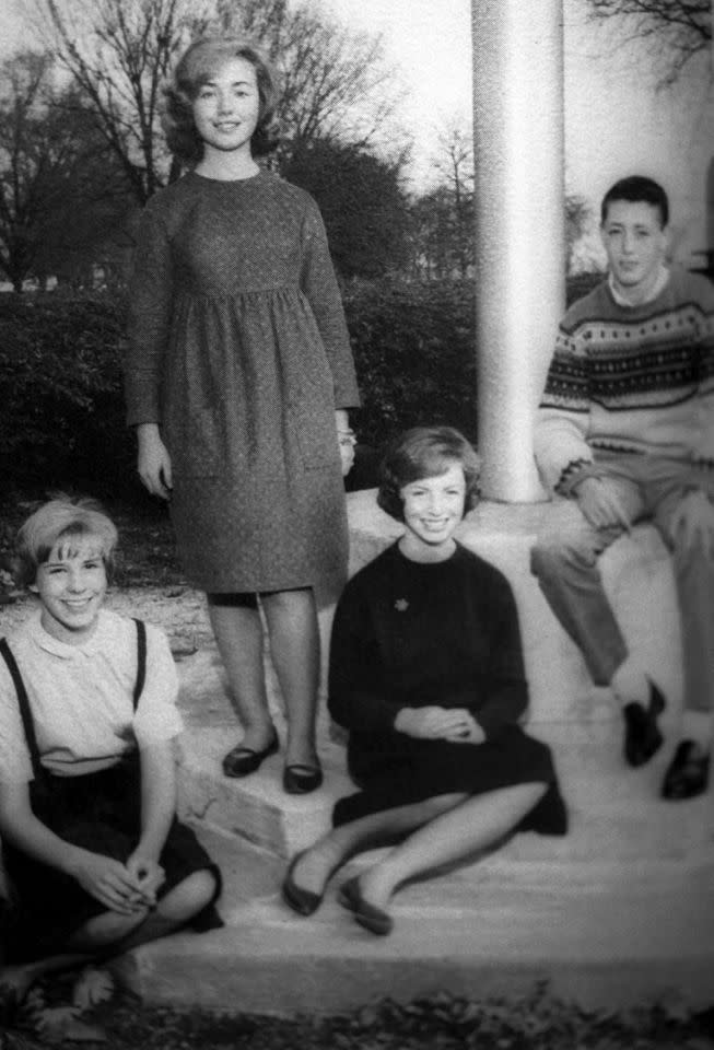 Hillary Rodham’s 1964 yearbook photo