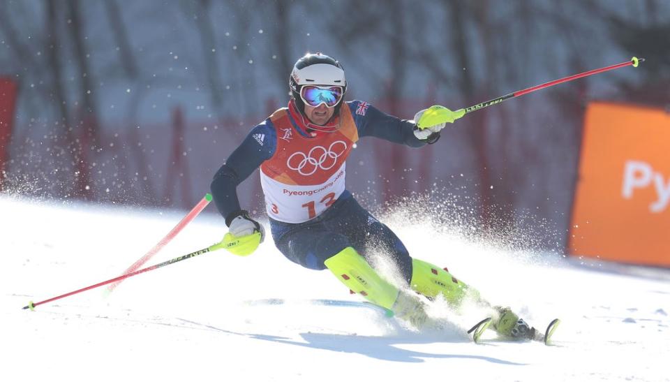 Dave Ryding has made history by claiming Great Britain’s first alpine World Cup win (Mike Egerton/PA) (PA Archive)