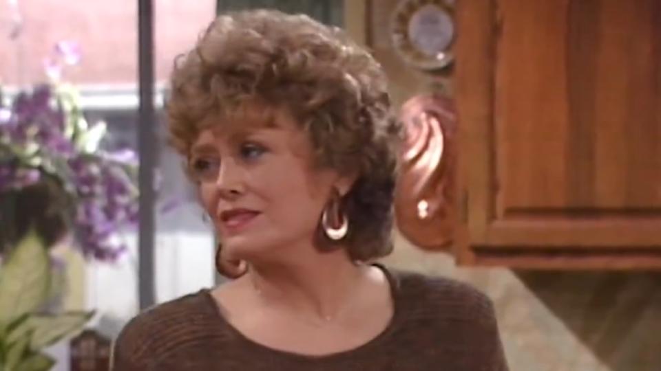 Rue McClanahan as Blanche Devereaux in The Golden Girls episode 