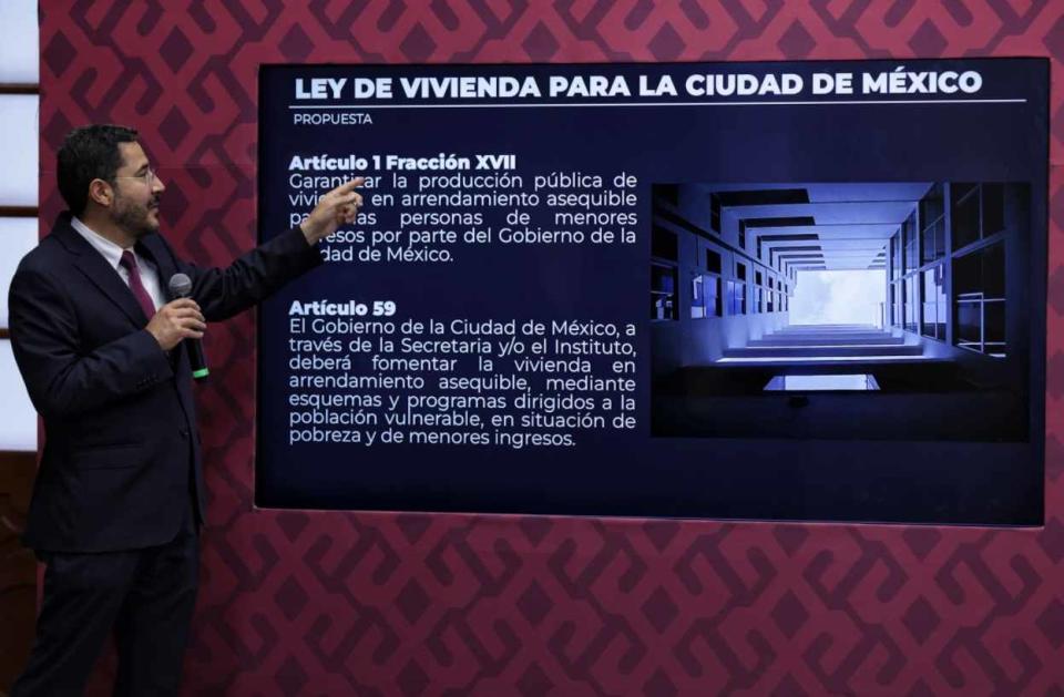 El Gobierno de la CDMX propuso impulsar la construcción de vivienda asequible.