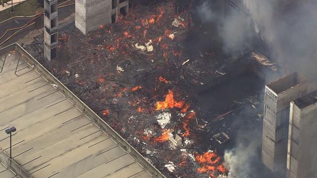 South Park blaze started fires on other Charlotte buildings