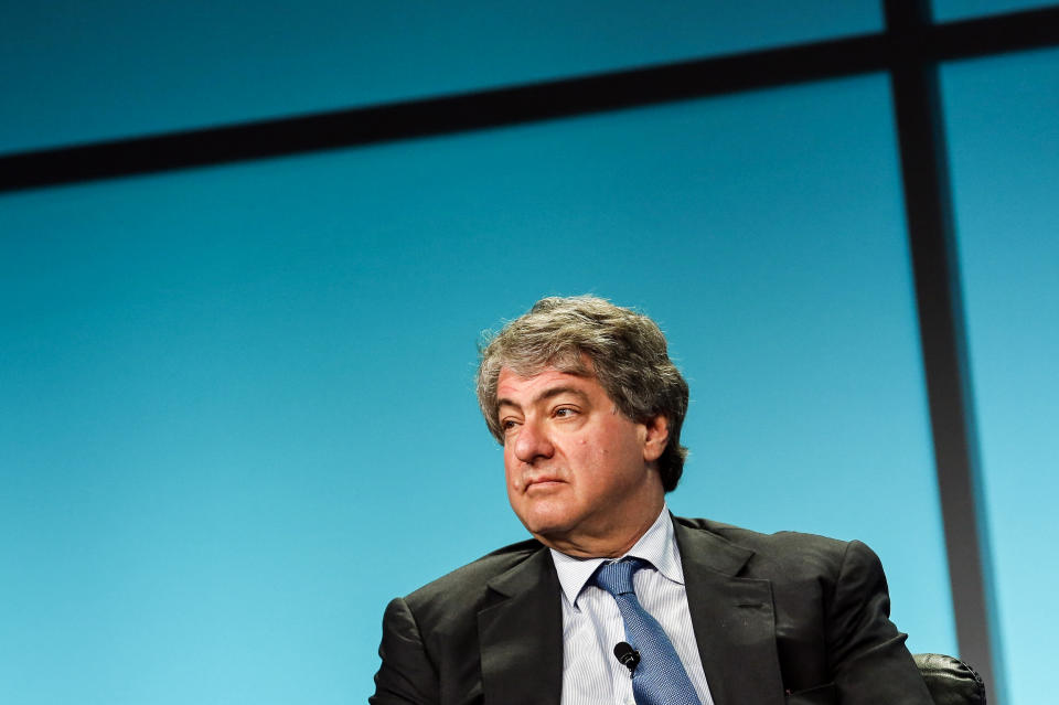Leon Black, chairman and chief executive officer of Apollo Global Management, attends the annual Milken Institute Global Conference in Beverly Hills, Calif., on April 30, 2013. (Patrick T. Fallon / Bloomberg via Getty Images file)