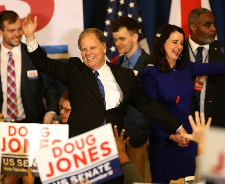 Doug Jones becomes the first Democrat since 1992 to be elected to the US Senate