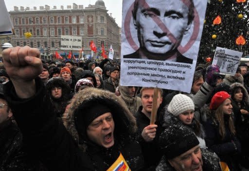 Tens of thousands took part in Christmas Eve protests against the alleged rigging of the December 4 Russian parliament elections. Prime Minister Vladimir Putin has said there is nothing unusual such political turbulence