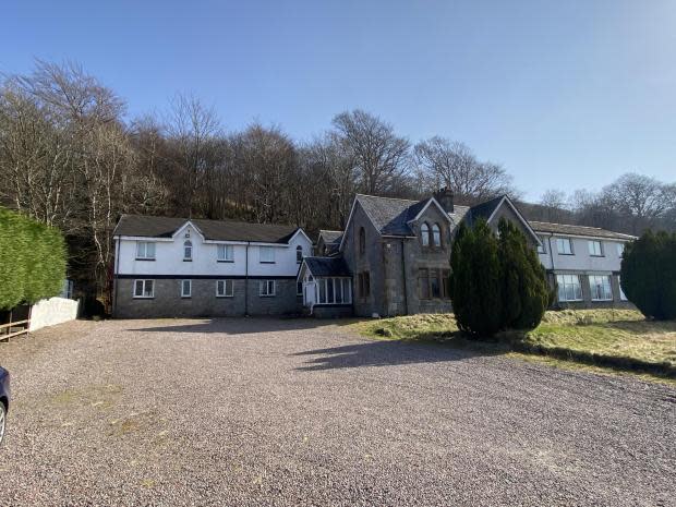 HeraldScotland: The existing hotel, now closed.