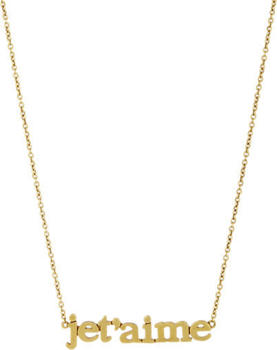 Jennifer Meyer Je T’aime Necklace