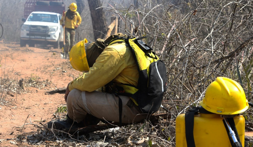 <span class="caption">Firefighters and volunteers have been working around the clock to tackle the flames.</span> <span class="attribution"><span class="source">Ipa Ibañez</span>, <span class="license">Author provided</span></span>