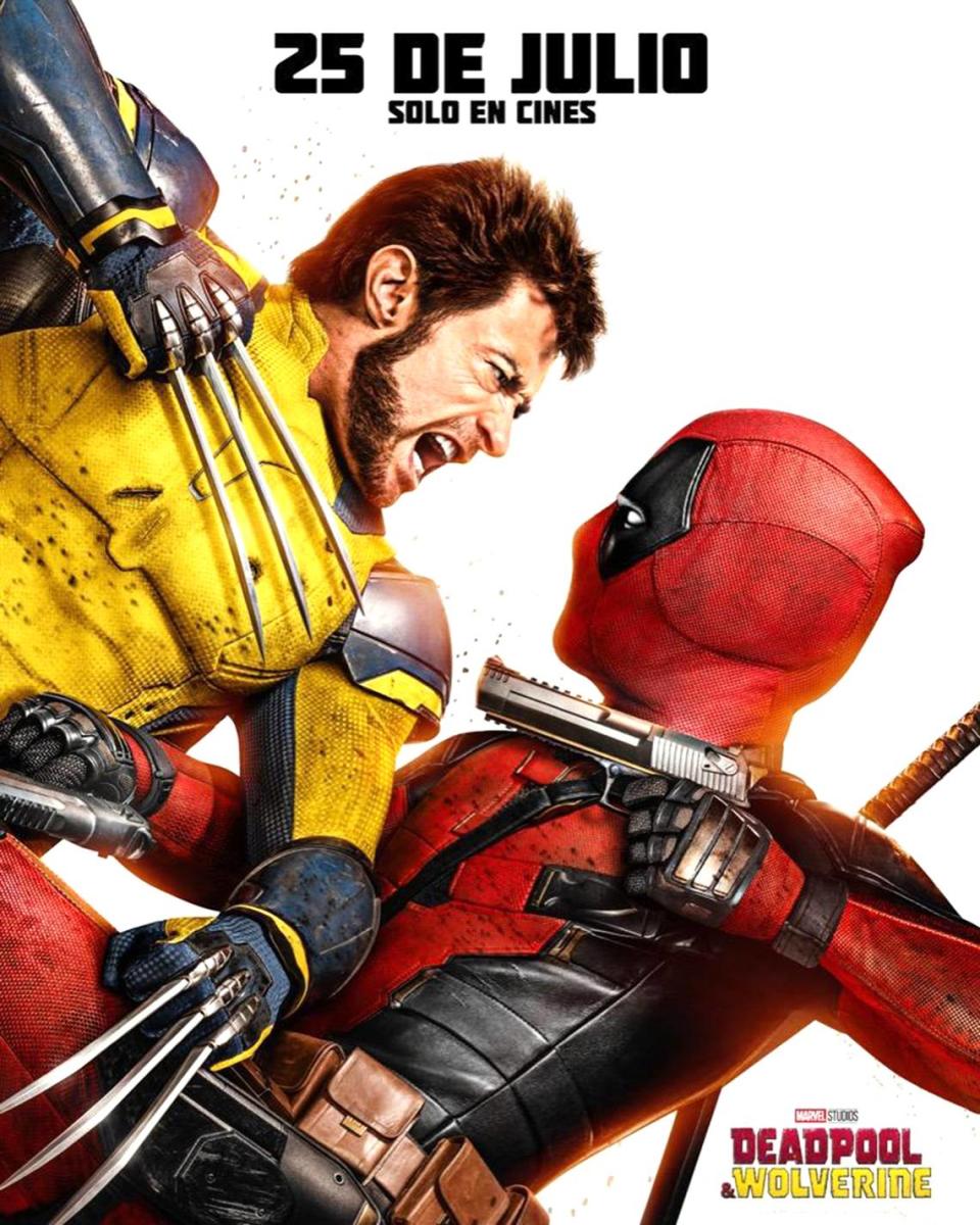 Ryan Reynolds y Hugh Jackman se enfrentan con uñas y dientes en ‘Deadpool & Wolverine’.