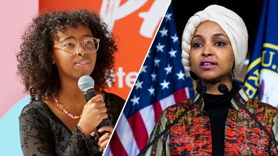 Isra Hirsi, ilhan Omar