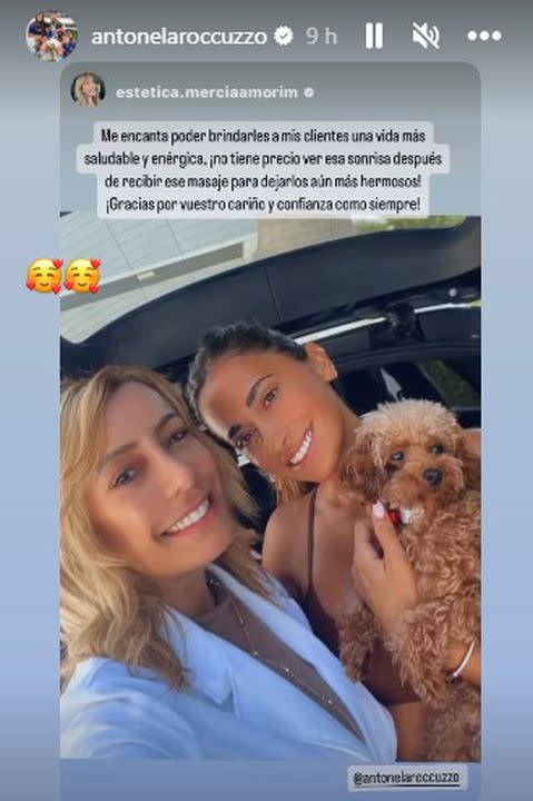 El tierno mensaje que compartió Antonela Roccuzzo en las redes