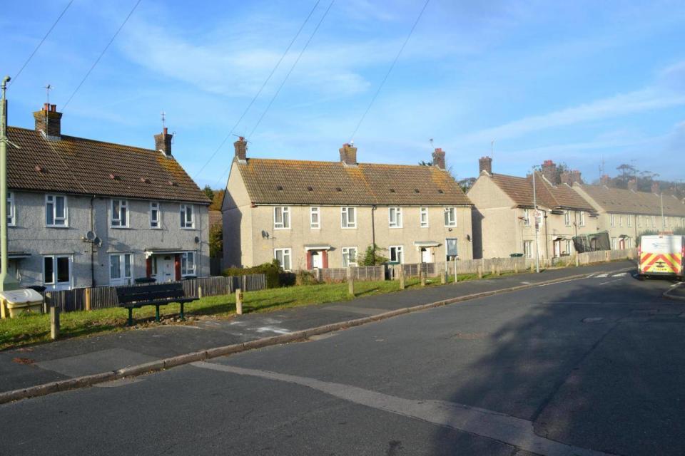 The street where Nicola and Karen lived and played: Moulsecoomb in 2018 (Adam Lusher)