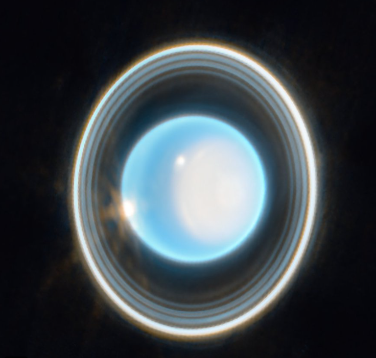The James Webb Space Telescope recently captured an image of Uranus, showing in great detail the ice giant's ring system, its brightest moons and its dynamic atmosphere.  The observation, made Feb. 6., 2023, follows a similarly stunning photo it captured recently of the solar system's other ice giant, Neptune.