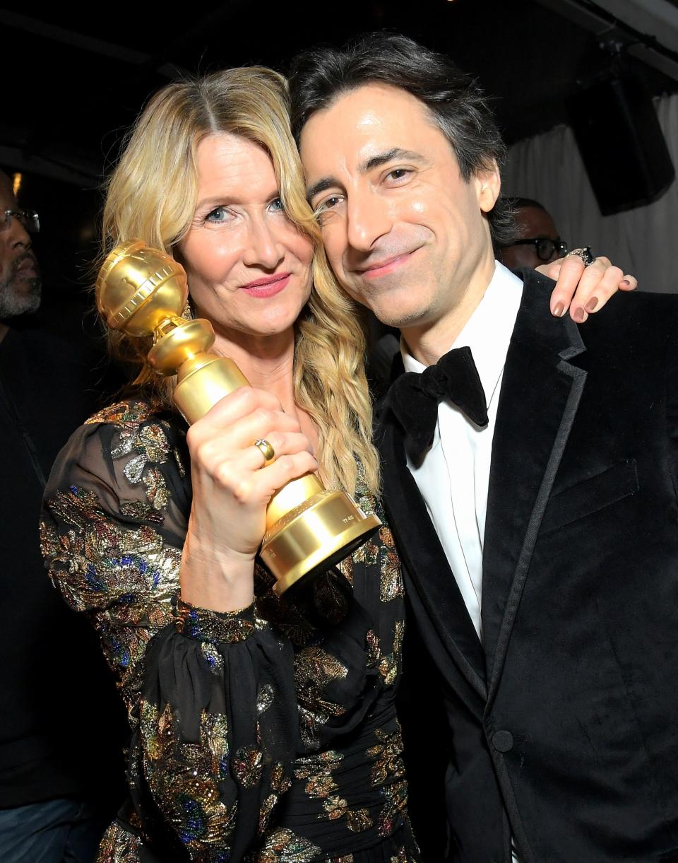 Laura Dern and Noah Baumbach