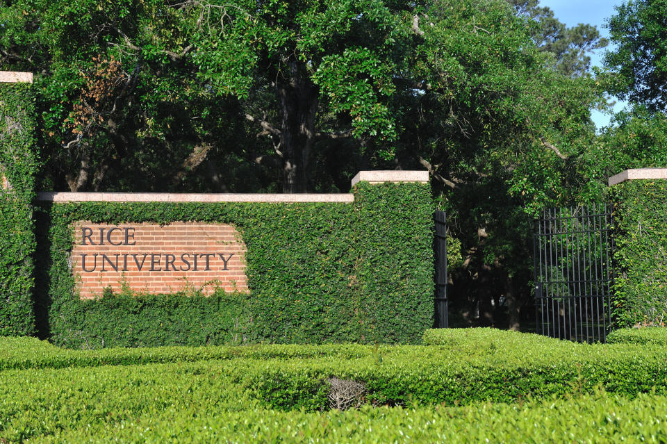 Rice University in Houston is preparing for the possibility of online classes only after an employee contracted the virus. (Photo: aimintang via Getty Images)