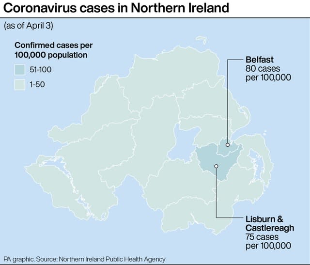 HEALTH Coronavirus Ulster