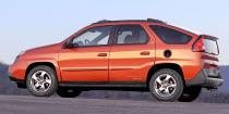 <p>The Pontiac Aztek is widely regarded as <a rel="nofollow noopener" href="https://www.roadandtrack.com/car-culture/a6357/bob-lutz-tells-the-inside-story-of-the-pontiac-aztek-debacle/" target="_blank" data-ylk="slk:one of the worst vehicles of all time;elm:context_link;itc:0;sec:content-canvas" class="link ">one of the worst vehicles of all time</a> and regularly get compared to the Edsel when people talk about failed cars. Really, Pontiac's biggest problem is that the Aztek was too far ahead of its time. It was an all-wheel drive crossover SUV with no pretensions of going off-road and unconventional styling . . . just like most of the best-selling CUVs today. </p>