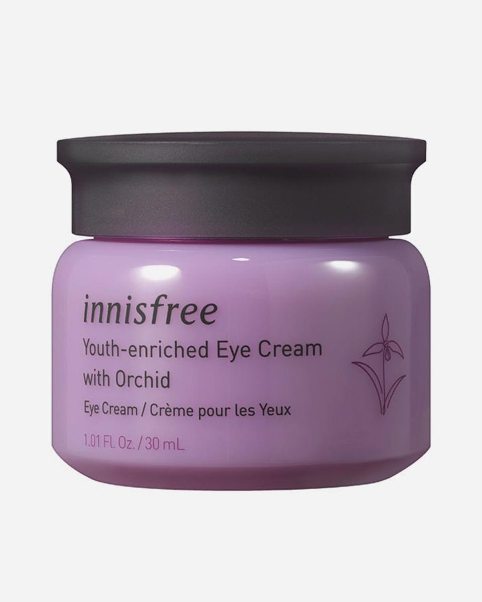 <p><a href="https://go.redirectingat.com?id=74968X1596630&url=https%3A%2F%2Fus.innisfree.com%2Fproducts%2Fyouth-enriched-eye-cream-1&sref=https%3A%2F%2Fwww.elle.com%2Fbeauty%2Fmakeup-skin-care%2Fg61115200%2Fbest-korean-eye-creams%2F" rel="nofollow noopener" target="_blank" data-ylk="slk:Shop Now;elm:context_link;itc:0;sec:content-canvas" class="link ">Shop Now</a></p><p>Youth-Enriched Eye Cream with Orchid</p><p>innisfree.com</p><p>$29.00</p>