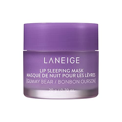 LANEIGE Lip Sleeping Mask: Nourish &amp; Hydrate with Vitamin C, Antioxidants, 0.70 Ounce (Pack of 1) (Packaging may vary)