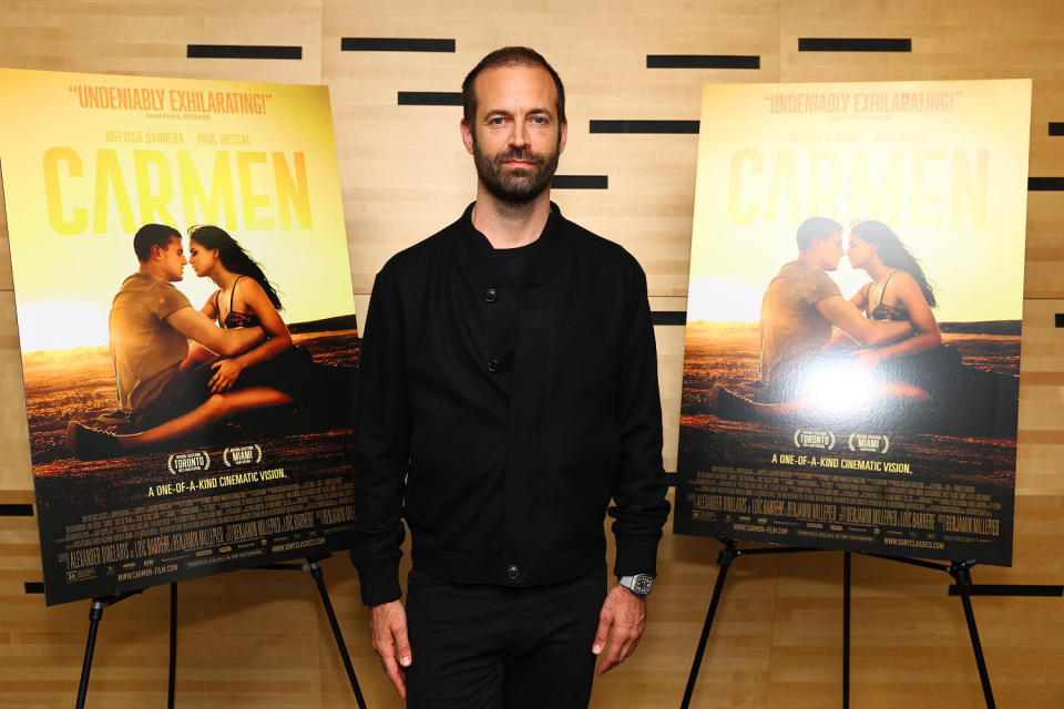 Benjamin Millepied at a screening of 