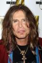 <p>Tylers langes, durchgestuftes Haar ist genauso berühmt wie der Aerosmith-Sänger selbst. [Bild: PA] </p>