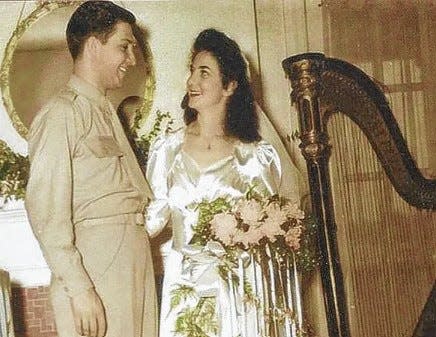 Tony Tantillo and Clara Punaro married on July 5, 1943, and five months later his unit left for England in preparation for the D-Day landing.