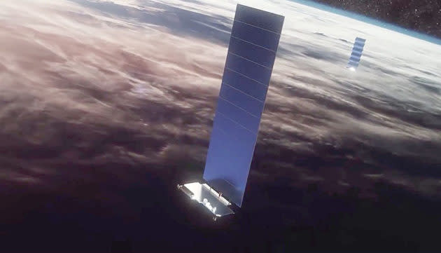 Starlink satellites