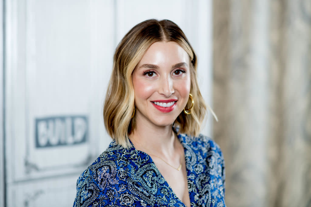 Whitney Port stops by the Build Series at Build Studio in New York on April 18, 2018. (Photo: Roy Rochlin/Getty Images)