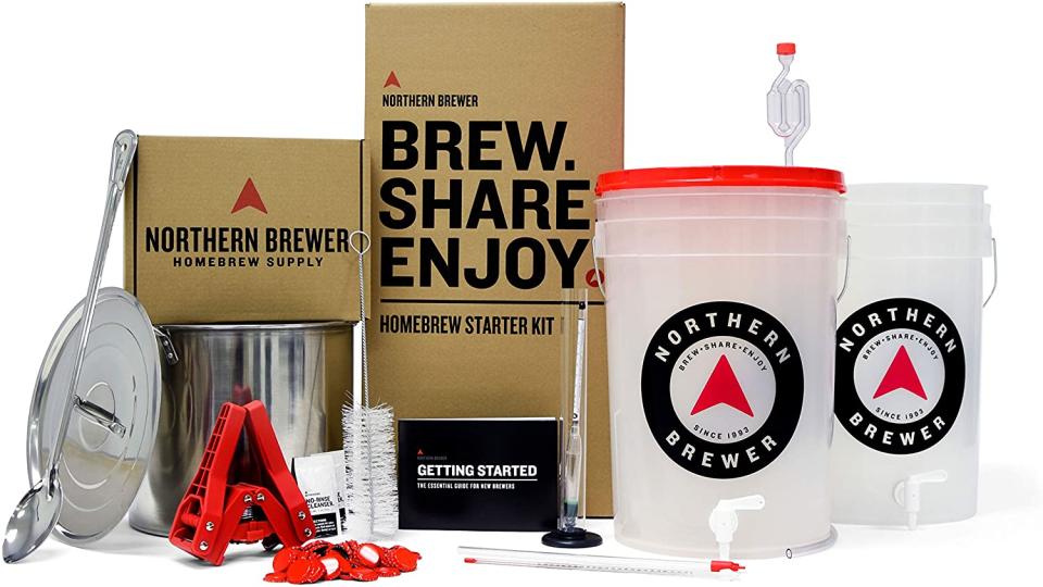 Northern Brewer Homebrewing Starter Set, best gifts for boyfriend