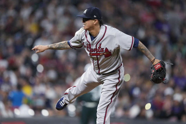 Atlanta Braves outlast the Colorado Rockies in a 10-inning pitchers' duel, Sports