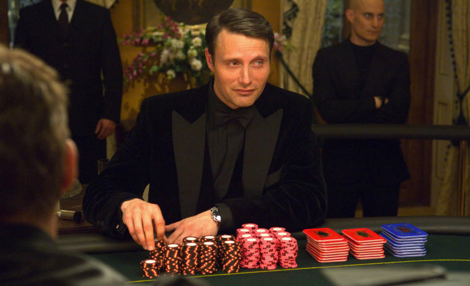 Mads Mikkelsen as Le Chiffre in Casino Royale (Sony Pictures)